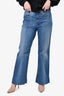 See By Chloe Blue Denim High Waisted Flare Legged Jeans Size 30