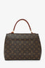 Louis Vuitton 2018 Monogram Cluny MM Top Handle with Strap (As Is)