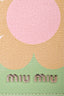 Miu Miu Green/Pink Floral Print Silver Chain Bag