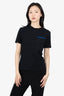 Sandro Black/Blue 'Romance' T-Shirt Size S Mens