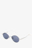 Gentle Monster Silver Round Framed Sunglasses