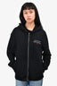 Gucci Black Cotton 'Guccify' Zip-Up Hoodie Size XS Mens