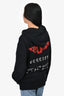 Gucci Black Cotton 'Guccify' Zip-Up Hoodie Size XS Mens