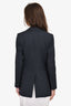 Smythe Dark Grey Longline Blazer Size 2 US