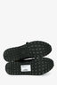 Valentino Black/Brown Suede/Lace Rockstud Sneakers Size 39