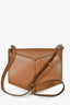 Sandro Brown Leather Crossbody Bag