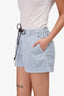 Brunello Cucinelli Light Blue Shorts Size 4