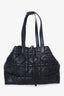 Christian Dior 2023 Black Macrocannage Calfskin Large Dior Toujours Bag