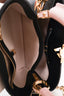 Louis Vuitton Black/Pink Leather Capucines PM Top Handle Bag