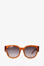 Saint Laurent Orange Acrylic Tinted Sunglasses