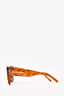 Saint Laurent Orange Acrylic Tinted Sunglasses