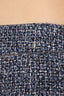 Pre-Loved Chanel™ 2003 Autumn Blue/Pink Tweed Midi Skirt Size 42