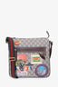 Gucci Brown GG Supreme Courrier Messenger Bag
