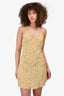 Favorite Daughter Yellow Floral Tank Dress Size M