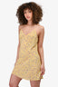 Favorite Daughter Yellow Floral Tank Dress Size M