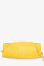Balenciaga Yellow Distressed Leather Motocross Giant 12 City Bag