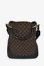 Gucci Brown Canvas 'GG' Supreme Top Handle with Strap