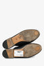 Gucci Black Leather Horsebit Princeton Slides Size 35.5