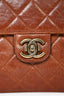 Pre-Loved Chanel™ 2013-14 Brown Quilted Lambskin Perfect Edge II Flap Bag