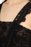 Alexis Black Lace Appliqué Sleeveless 'Mindy' Mini Dress Size S