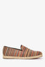 Christian Louboutin Multicoloured Tweed Espadrille Loafers Size 43