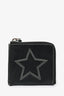 MCQ by Alexander McQueen Black Leather Star Zip Wallet