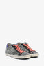 Golden Goose Zebra/Purple Sneakers Size 40