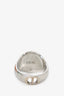 Dior x Kenny Silver Scharf Signet Ring Size S Mens