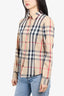 Burberry Brit Novacheck Long-Sleeve Dress Shirt Size S