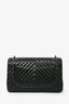 Pre-loved Chanel™ 2016 Caviar Chevron Leather Jumbo Double Flap