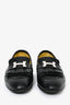 Hermes Black Leather Royal Loafers Size 37