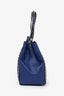 Valentino Blue Leather Rockstud Tote