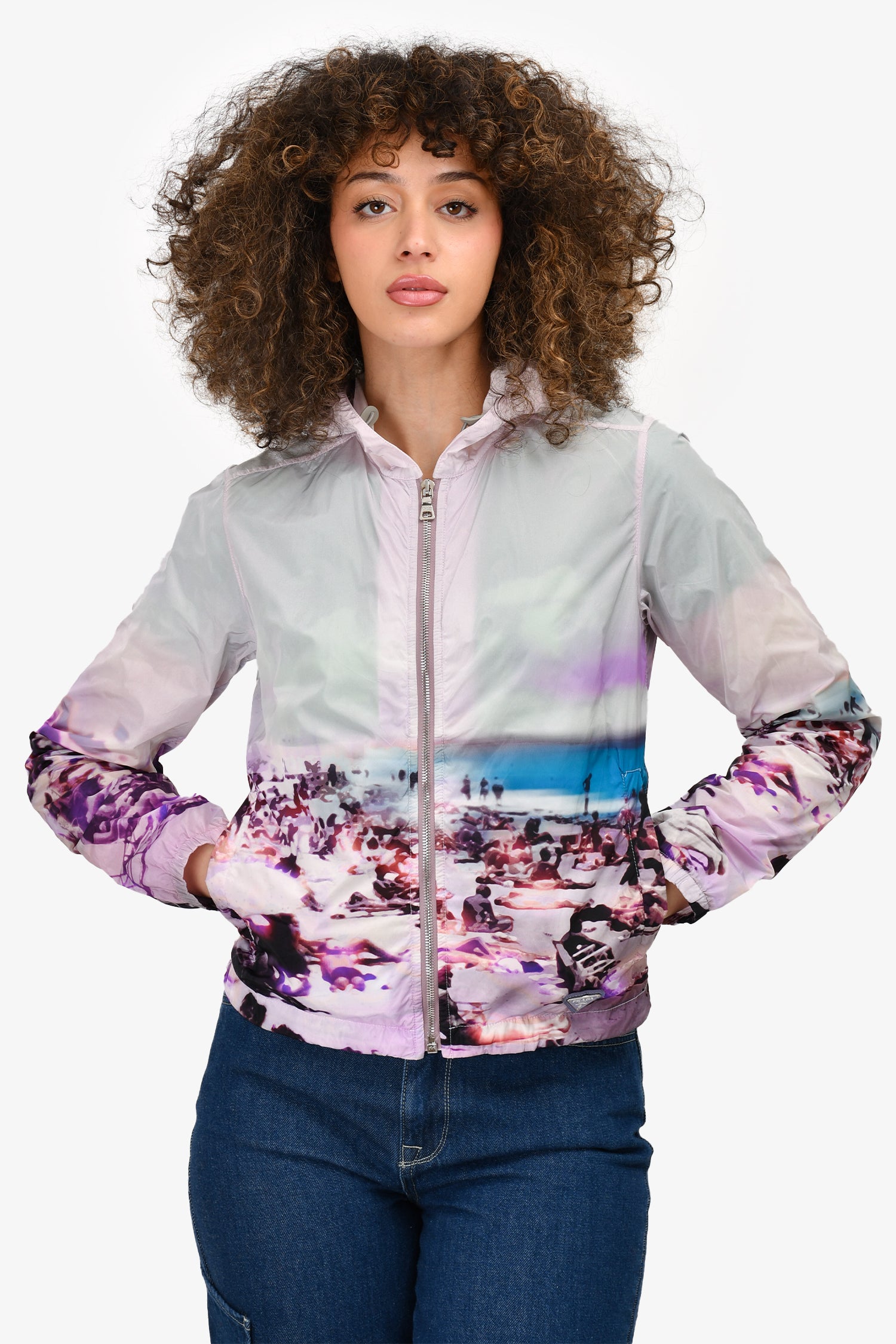 Prada Purple Multi Color Nylon Zip Size XS – Mine & Yours