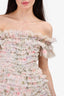 Needle & Thread Tulle Floral Ruffle Tiered Sleeveless Dress Size 2