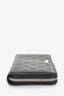 Gucci Black Guccissima Continental Signature Wallet