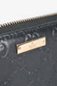 Gucci Black Guccissima Continental Signature Wallet