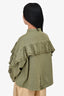 The Great Green Eyelet Detail Jacket Size 2