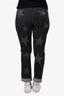 Stella McCartney Grey Wash Star Print Jeans Size 27