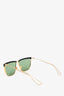 Christian Dior Gold Toned/Black So Electric Sunglasses