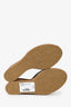 Jimmy Choo Black Leather Criss Cross Wedges Size 38