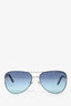 Tiffany & Co. Blue Tinted Sunglasses With Stud Detailing