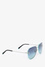 Tiffany & Co. Blue Tinted Sunglasses With Stud Detailing