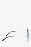 Tiffany & Co. Blue Tinted Sunglasses With Stud Detailing