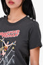 Veronica Beard Grey Wonder Woman Graphic T-Shirt Size XS