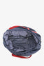 Balenciaga Navy Nylon Duffle Bag