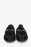 Gucci Navy GG Velvet Horsebit Loafers Size 38.5