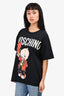 Moschino Black Porky Pig T-Shirt Size S