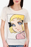Gucci x Chikae Ide Cream Sequin T-Shirt Size XS