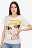 Gucci x Chikae Ide Cream Sequin T-Shirt Size XS