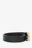 Gucci Black Leather GG Marmont 1" Belt Size 80
